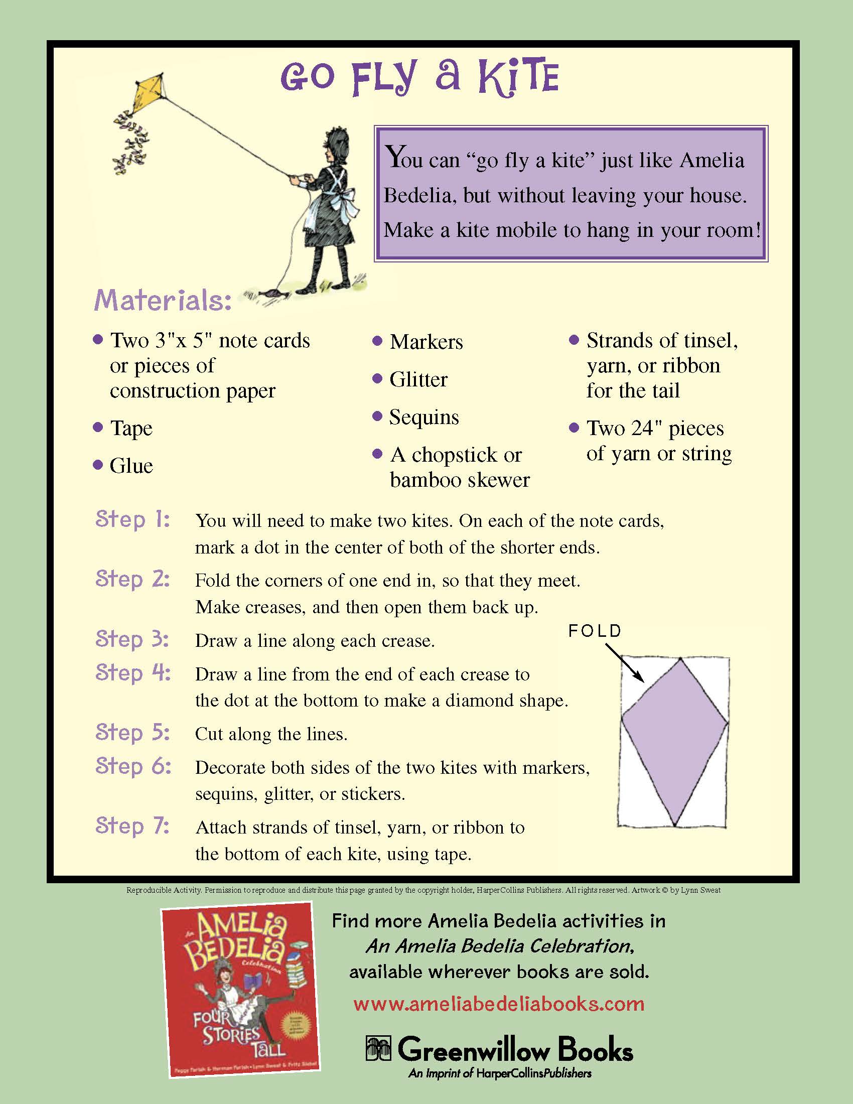 Make Your Own Kite Activity